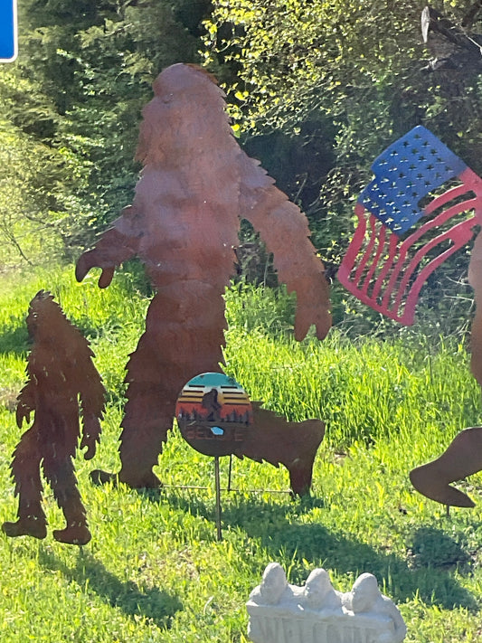 Running Bigfoot