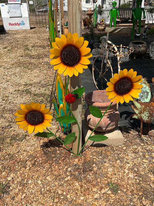 Sunflower metal large