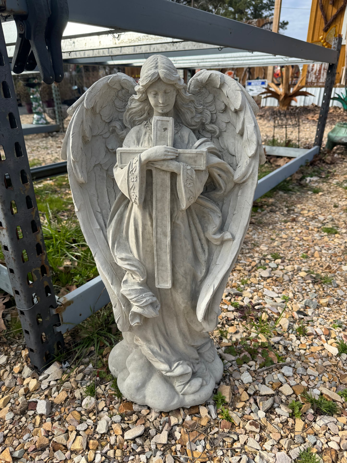 Angel w/cross