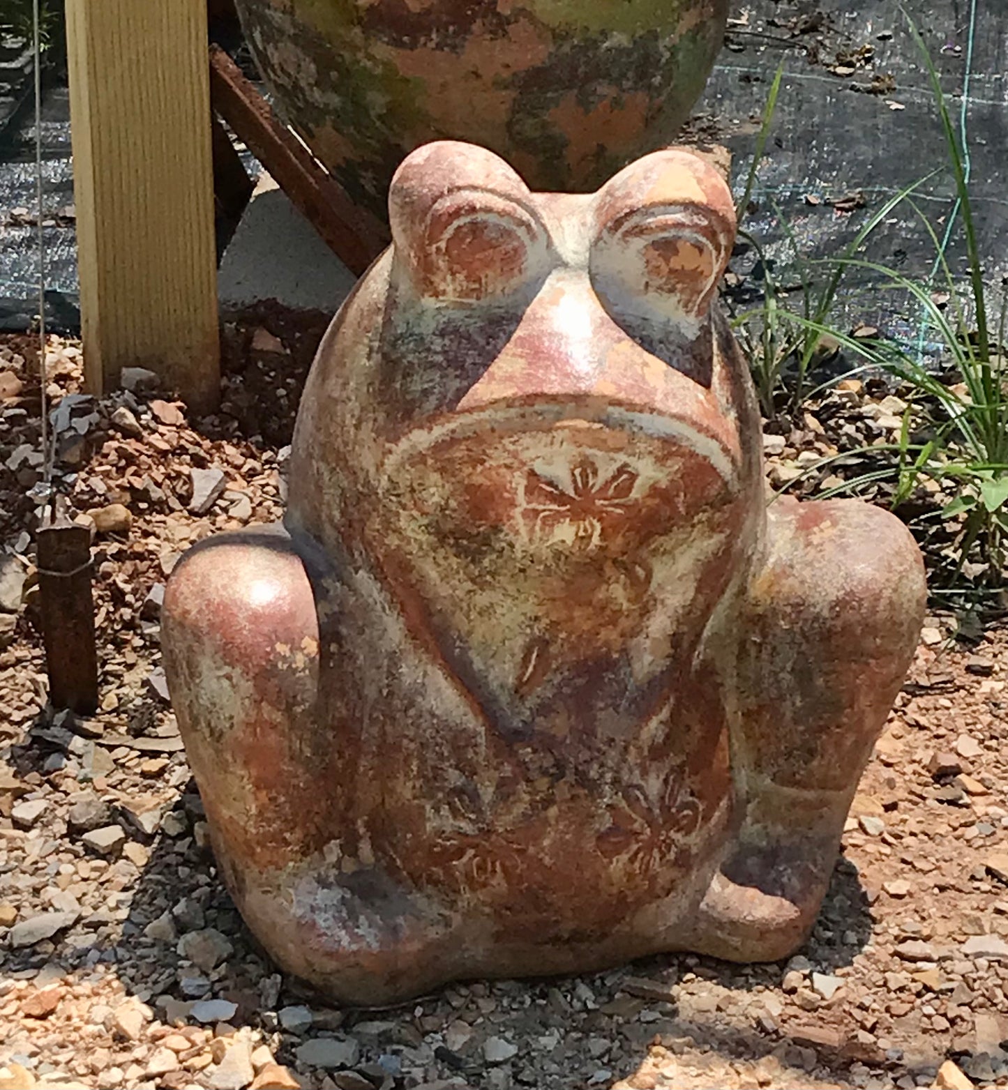 Frog planter