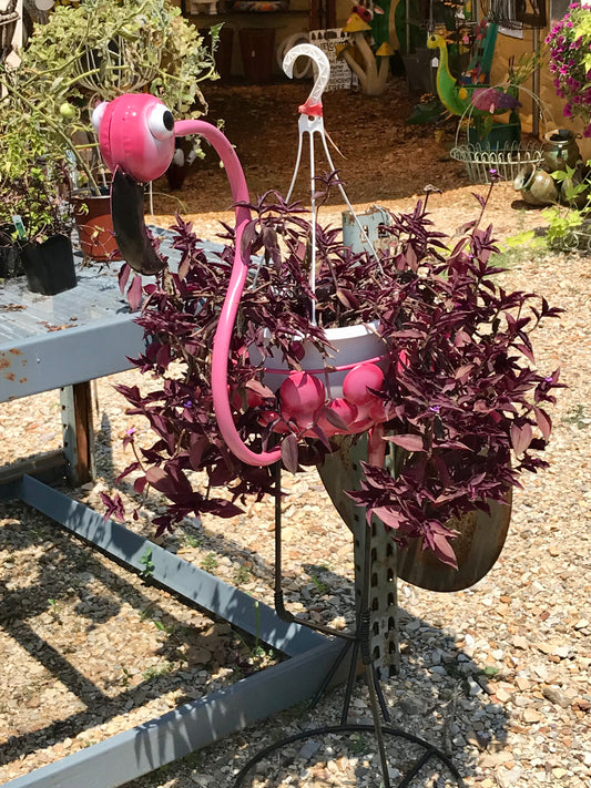 Flamingo planter