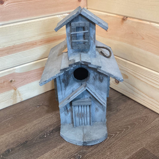 Wood Cathedral Birdhouse