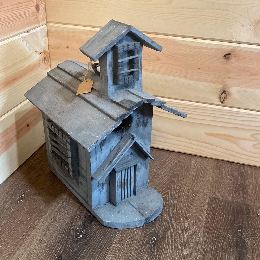 Wood Cathedral Birdhouse