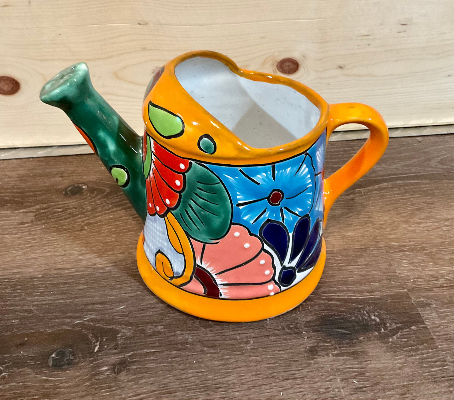 Talavera Half Watering Can