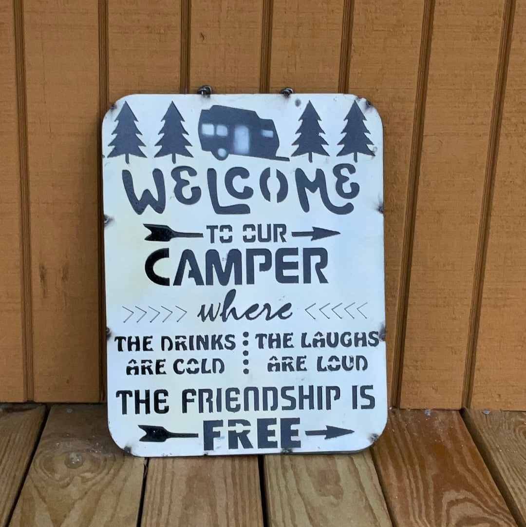 Camper Sign