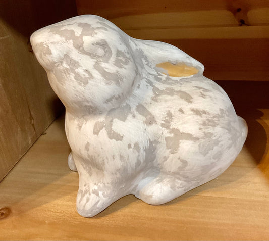 Clay Bunny Head Up