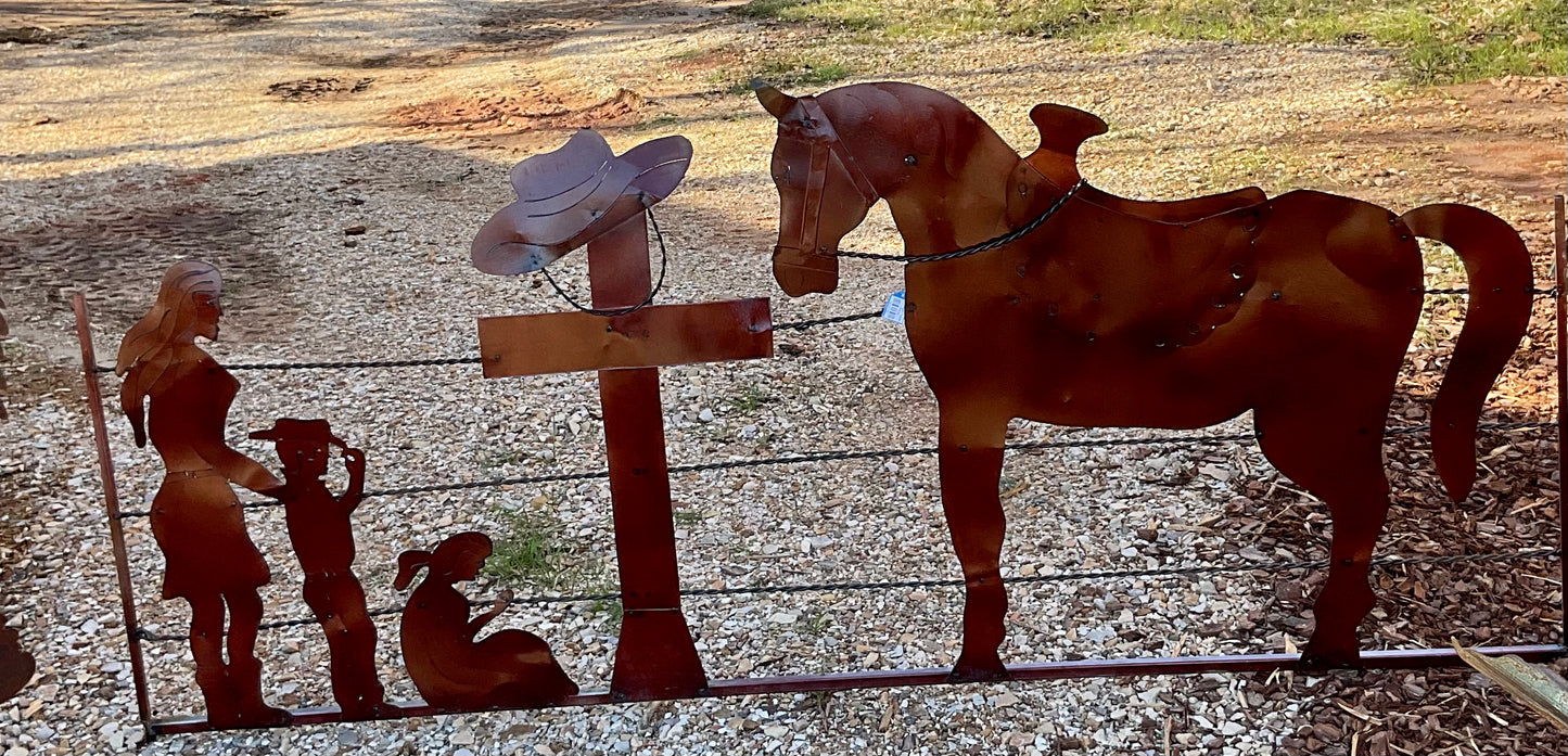 Cowgirl Fence